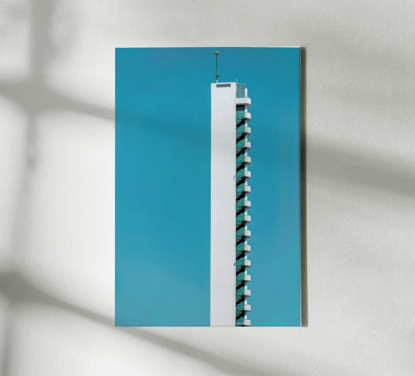 Olympic Tower canvas by Michael Belhadi