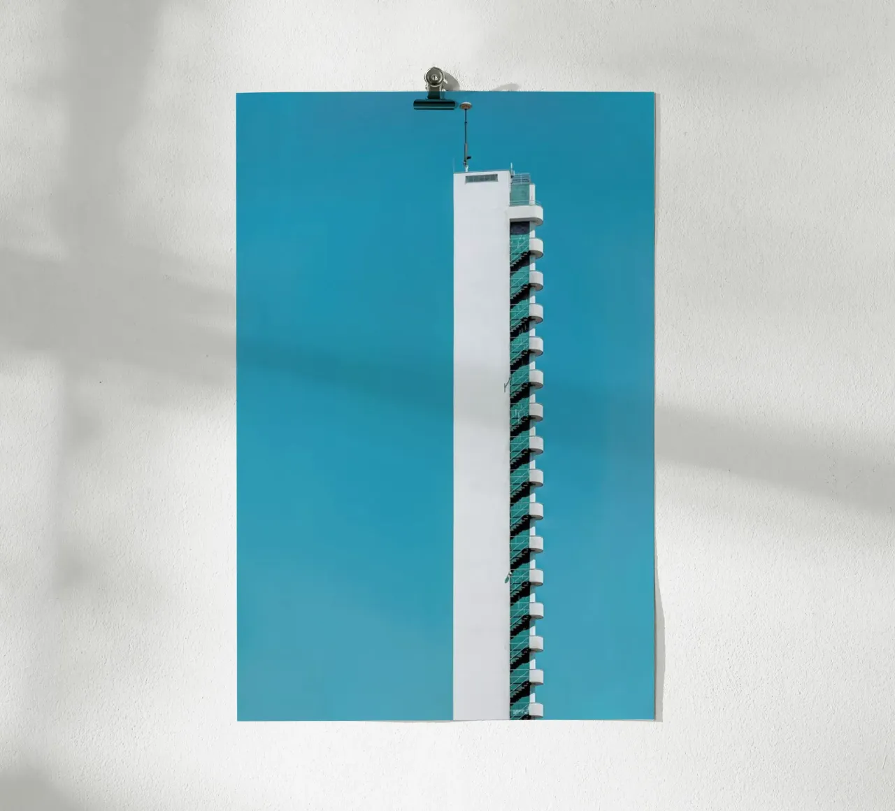 Olympic Tower carta hahnemühle da Michael Belhadi