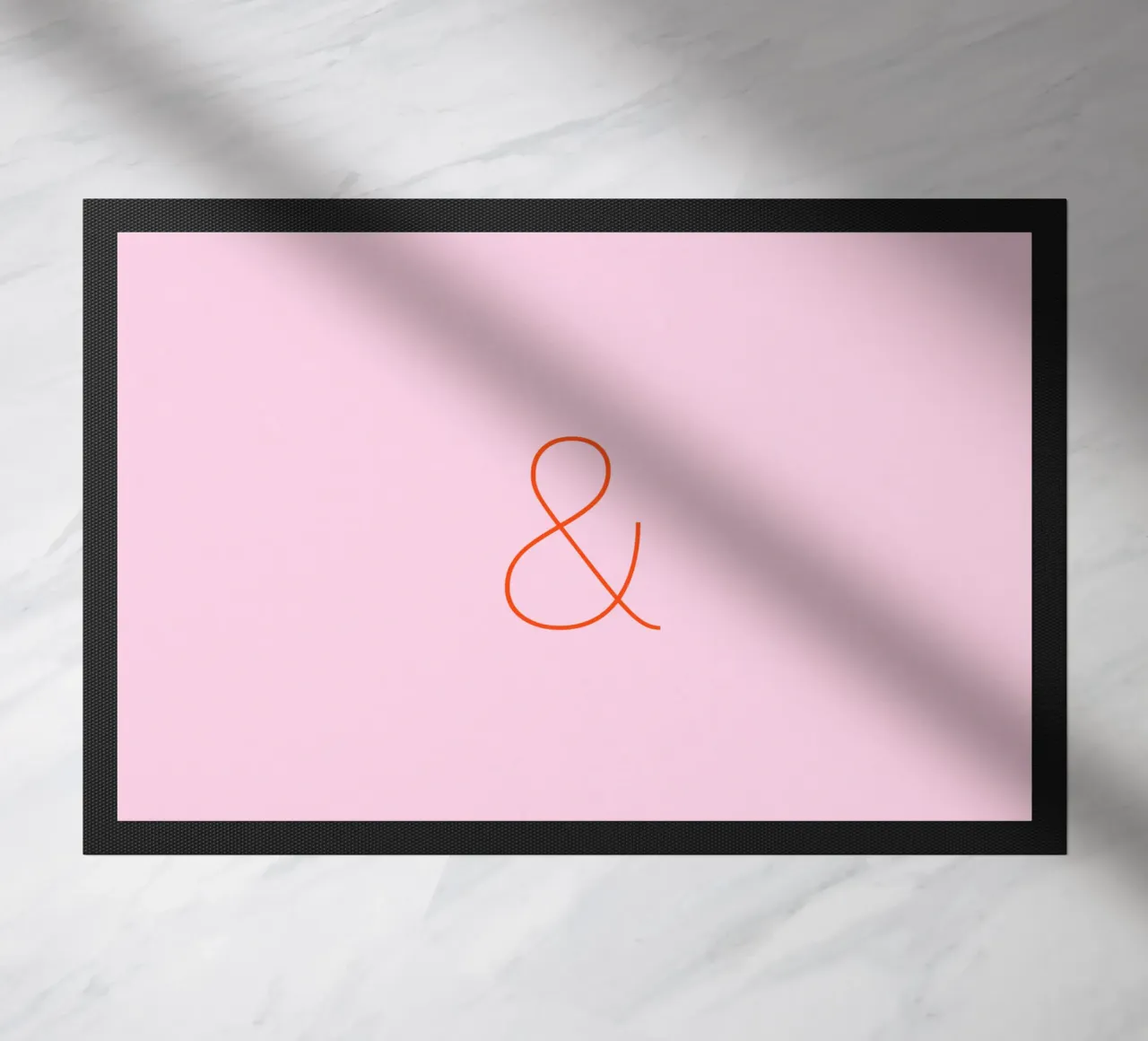 Rosa e rosso zerbino da Katja Stehle Design