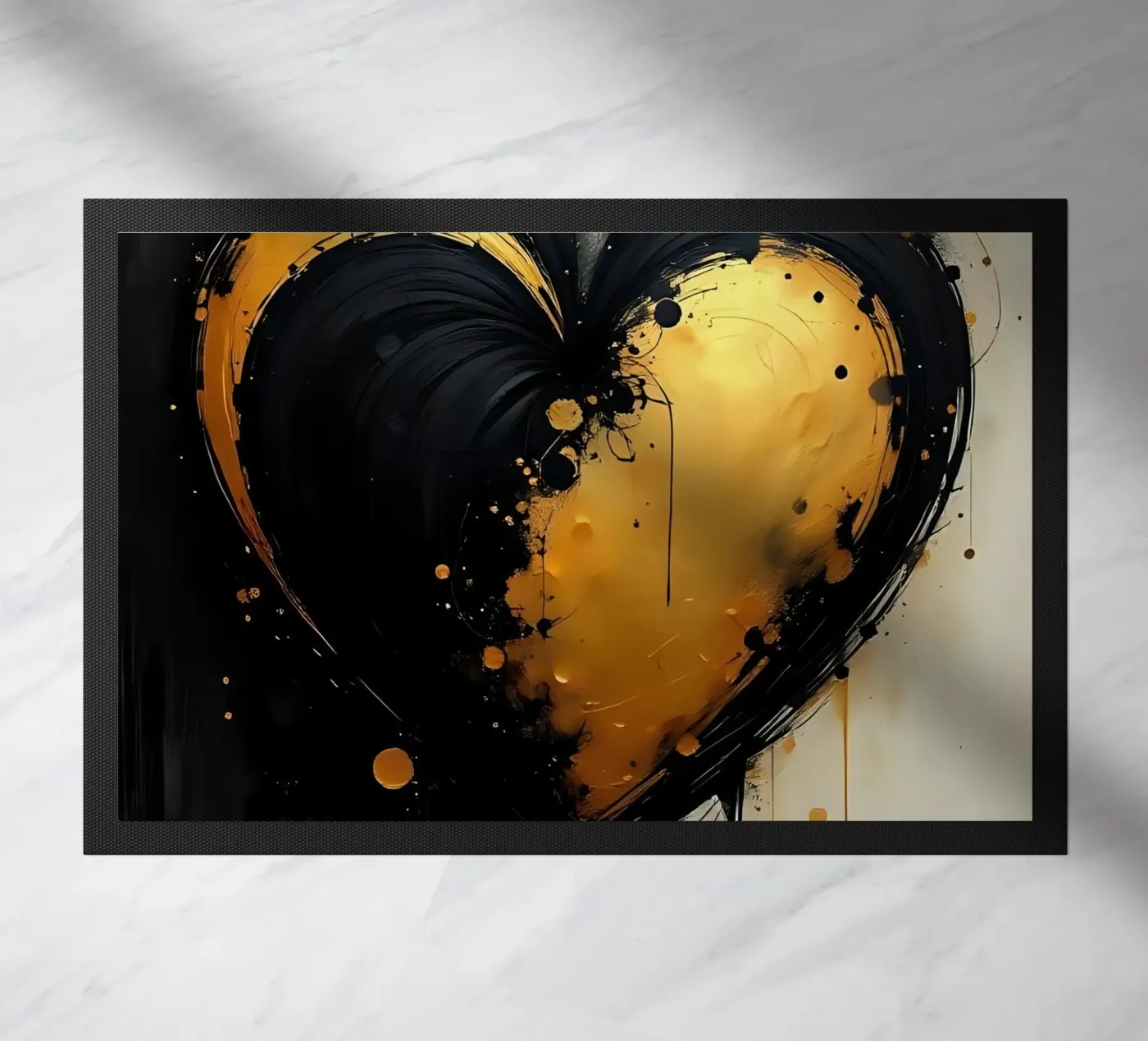 cuore_nero_oro_5 zerbino da Pink- und LoveArt by LK