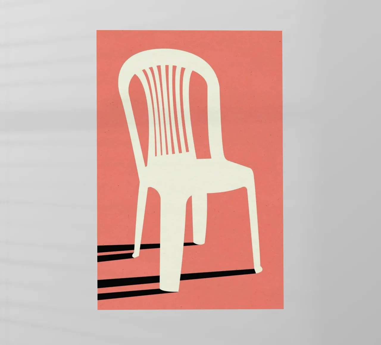 Monobloc Plastic Chair No I pellicola backlit da Rosi Feist