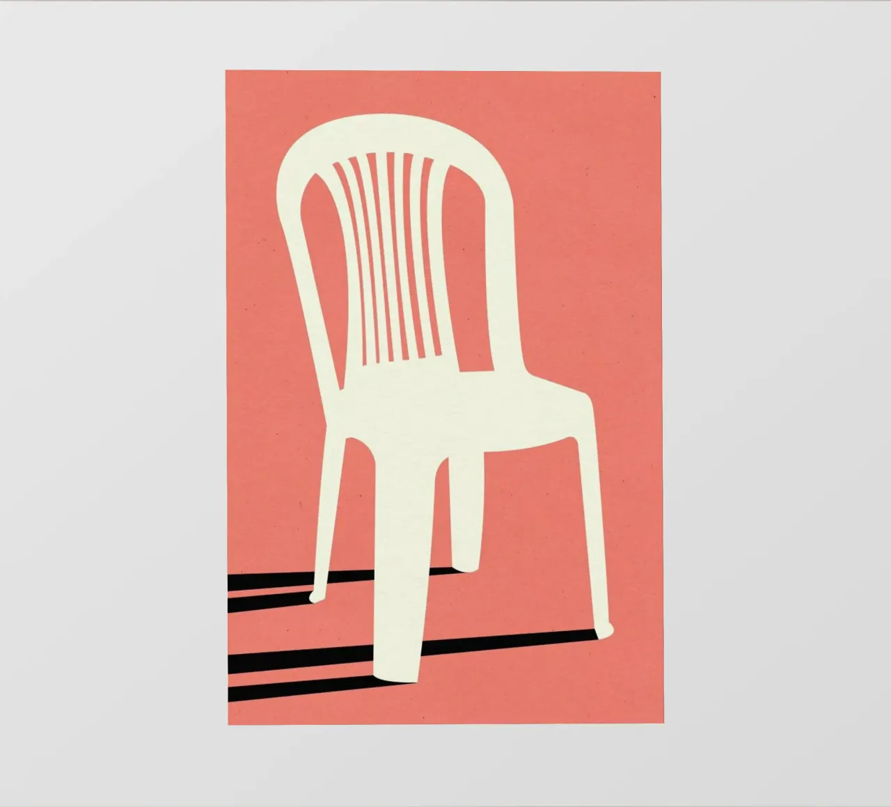 Monobloc Plastic Chair No I pellicola backlit da Rosi Feist
