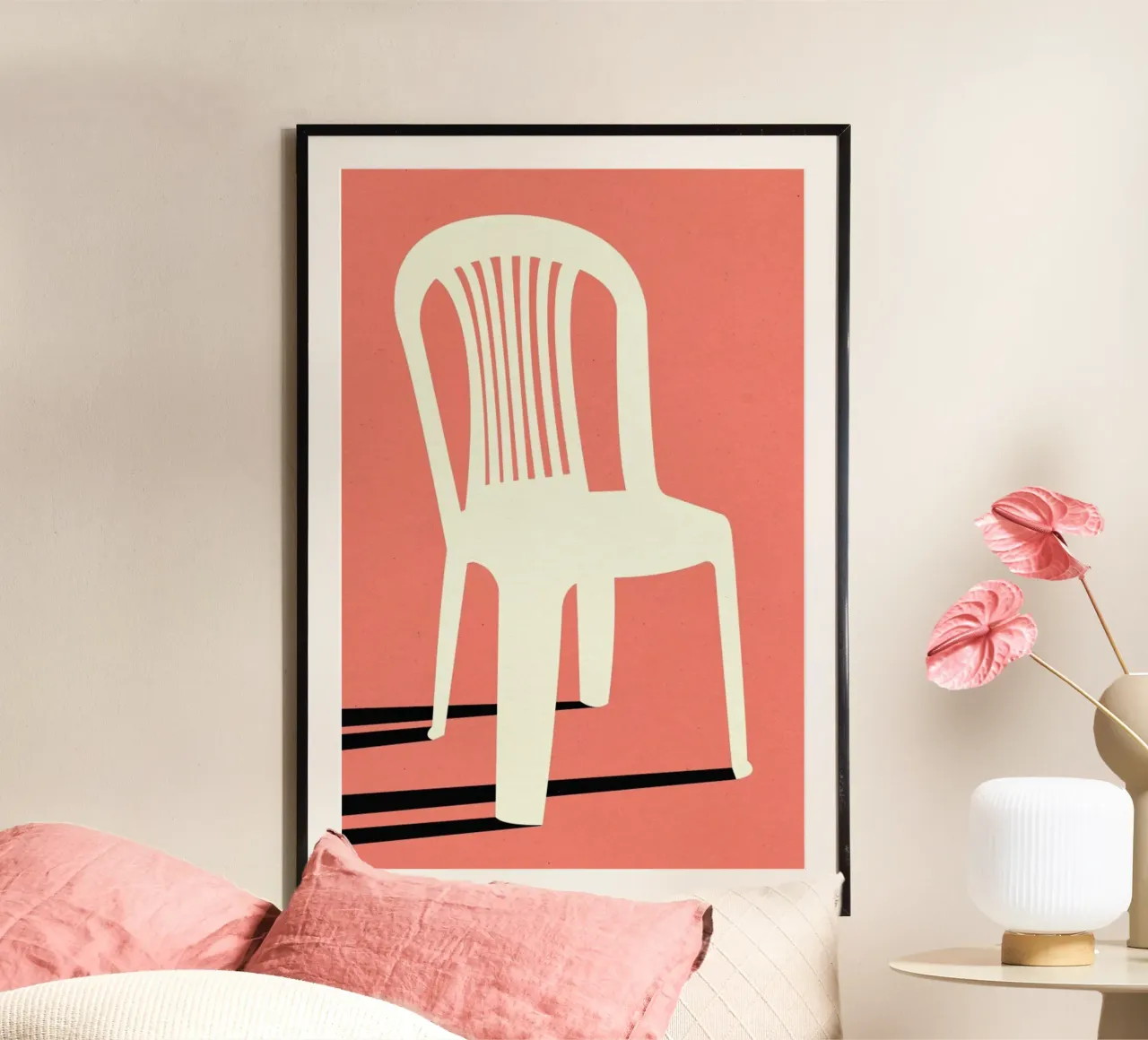 Monobloc Plastic Chair No I hahnemühle de Rosi Feist