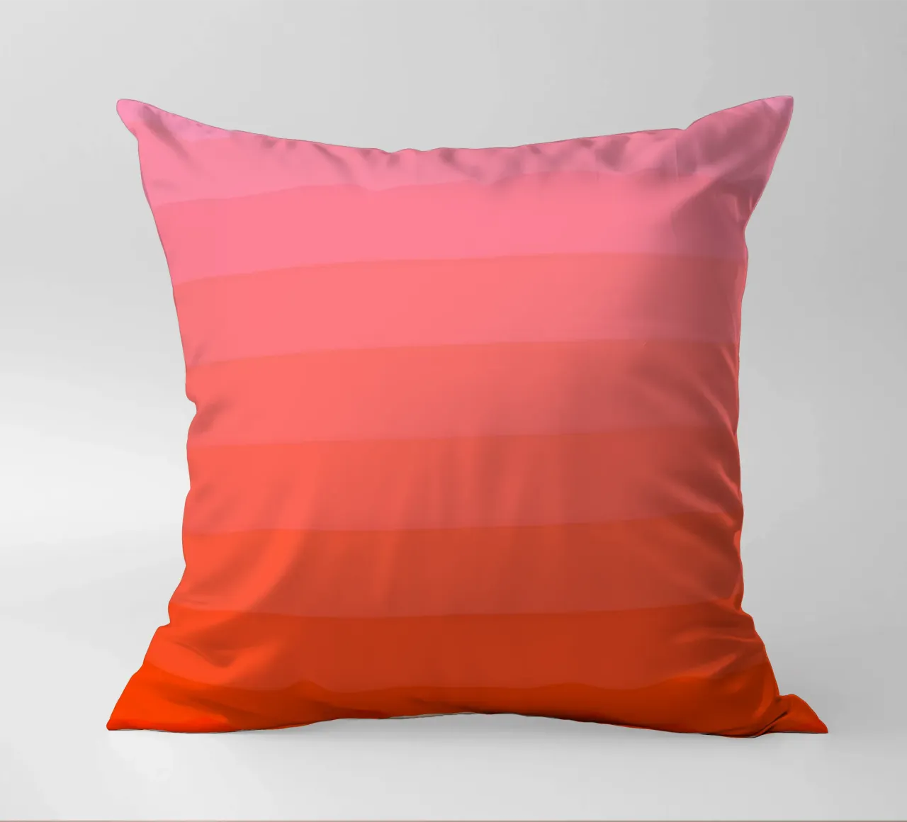 Retro gradiente rosso rosa cuscino da Katja Stehle Design