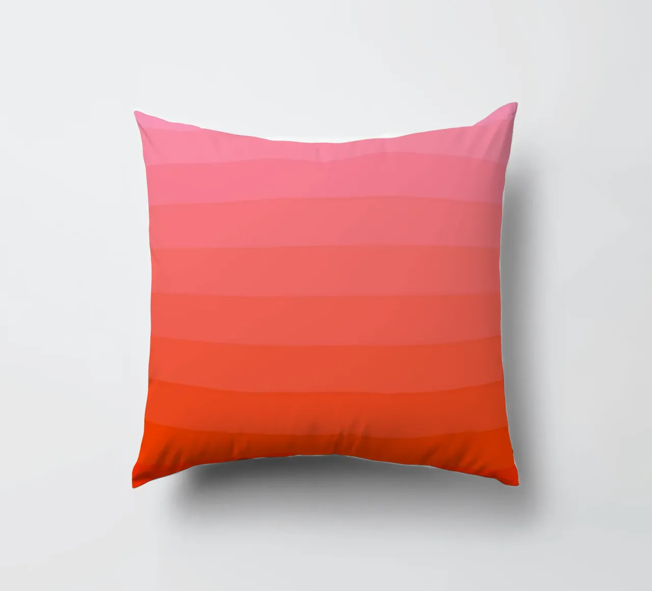 Retro gradiente rosso rosa cuscino da Katja Stehle Design