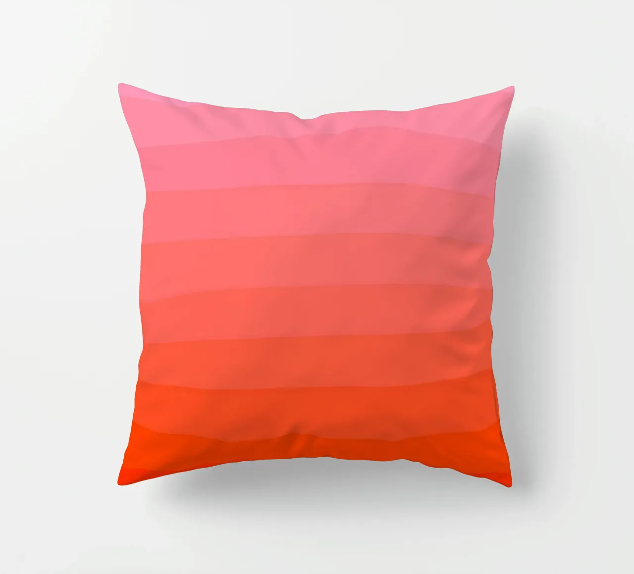 Retro gradiente rosso rosa cuscino da Katja Stehle Design