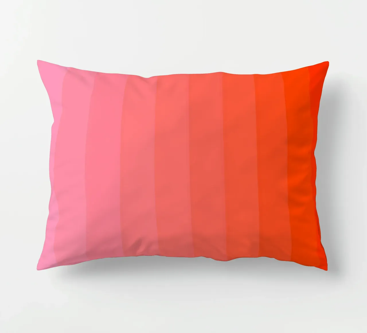 Retro gradiente rosso rosa cuscino da Katja Stehle Design