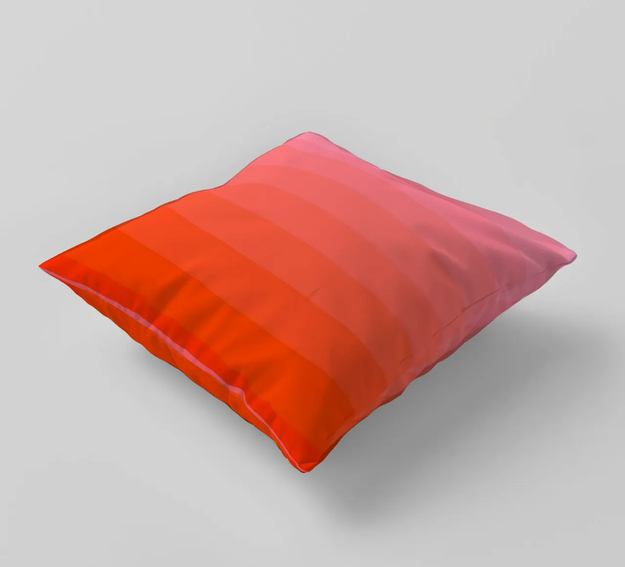 Retro gradiente rosso rosa cuscino da Katja Stehle Design
