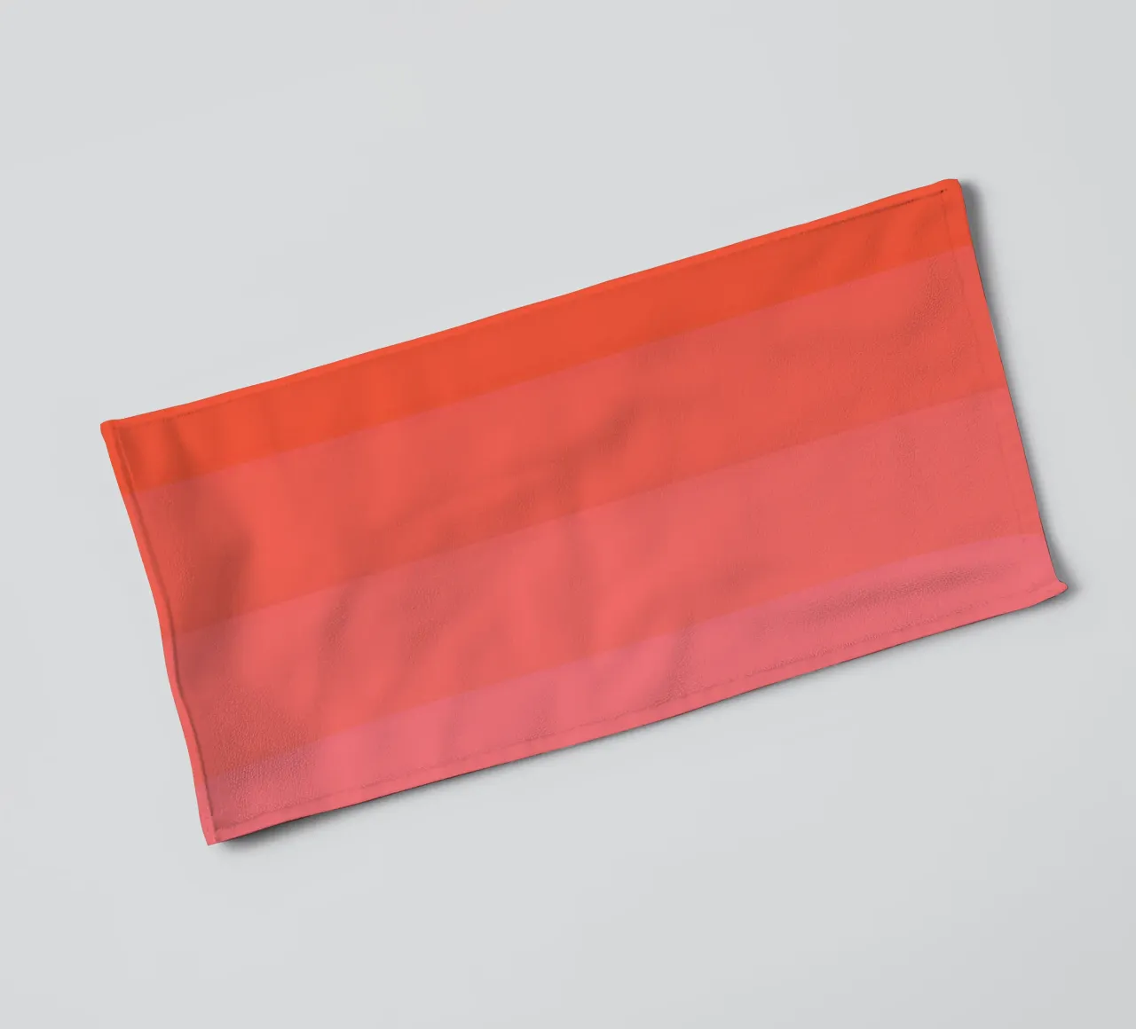 Retro gradiente rosso rosa asciugamano da bagno da Katja Stehle Design