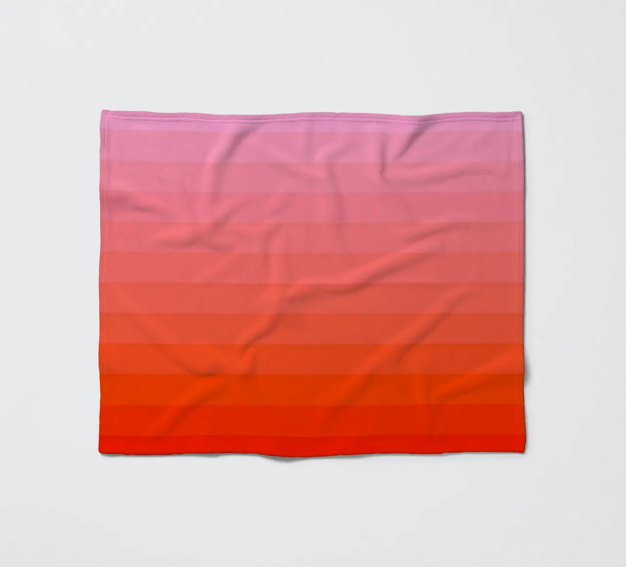 Retro gradiente rosso rosa coperta in pile da Katja Stehle Design