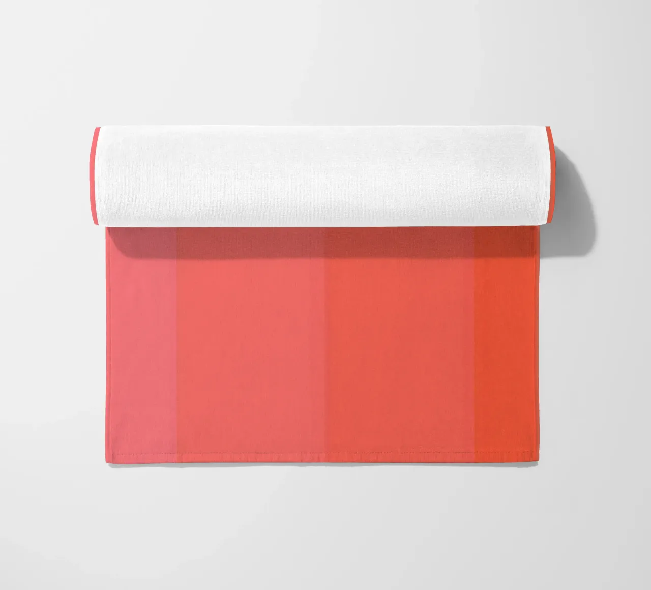 Retro gradiente rosso rosa telo mare da Katja Stehle Design