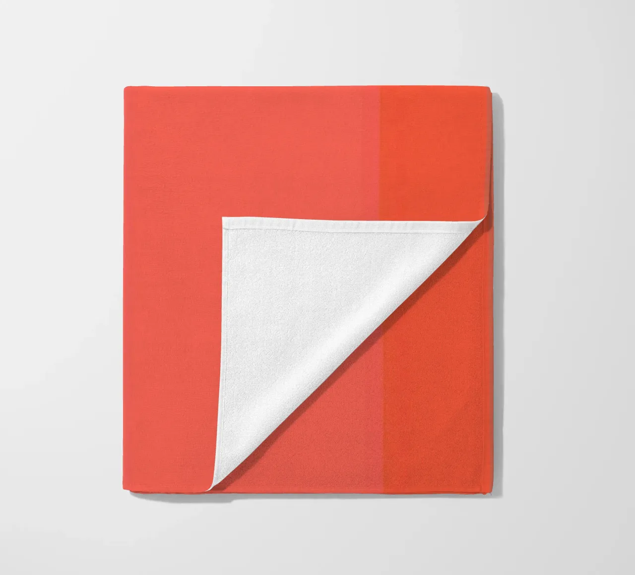 Retro gradiente rosso rosa telo mare da Katja Stehle Design