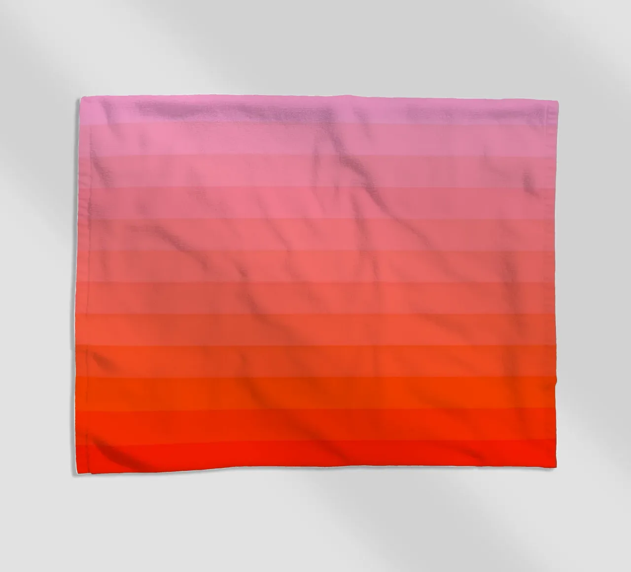 Retro gradiente rosso rosa telo mare da Katja Stehle Design