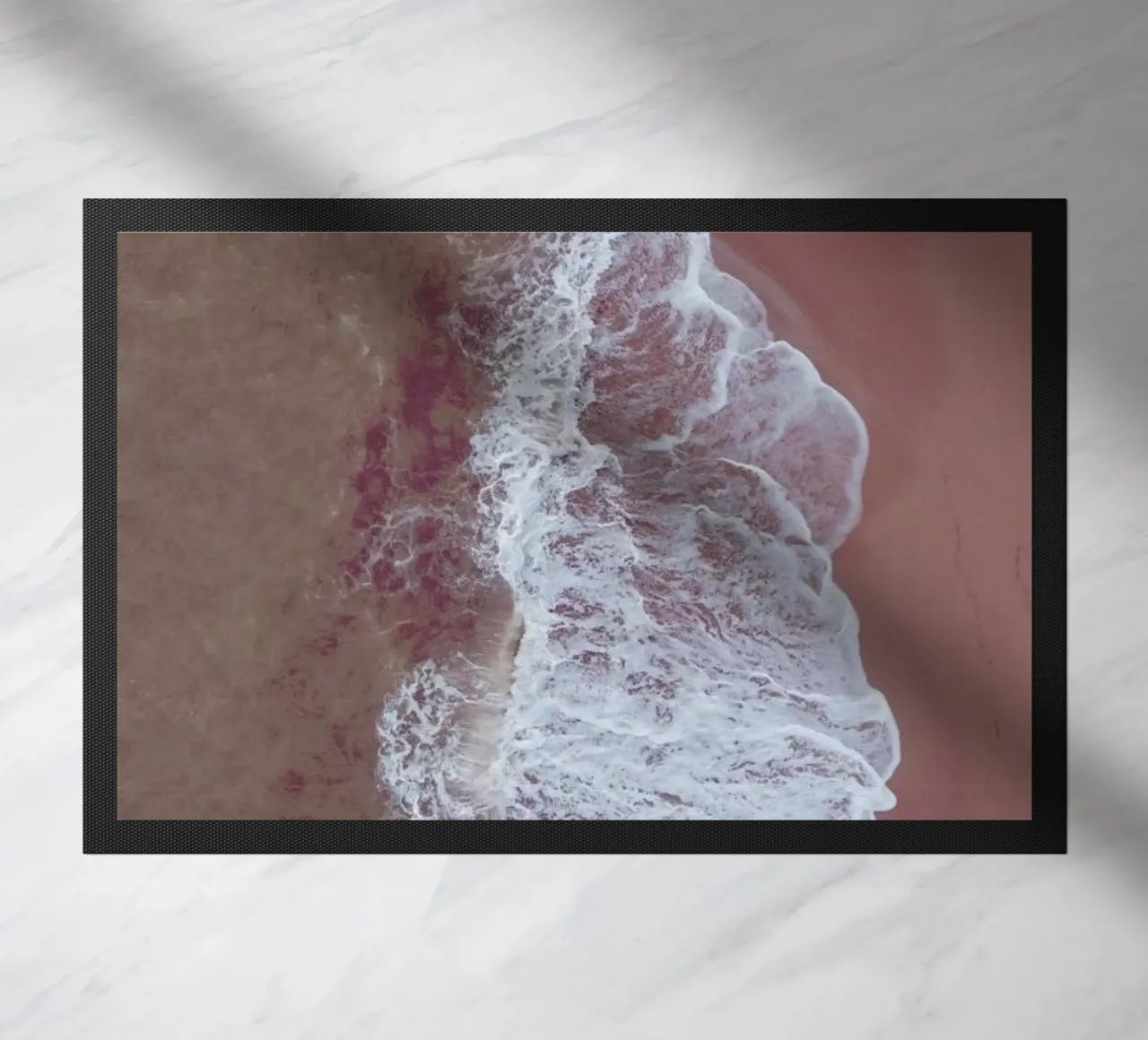 Blush Beach deurmat van Studio Nahili