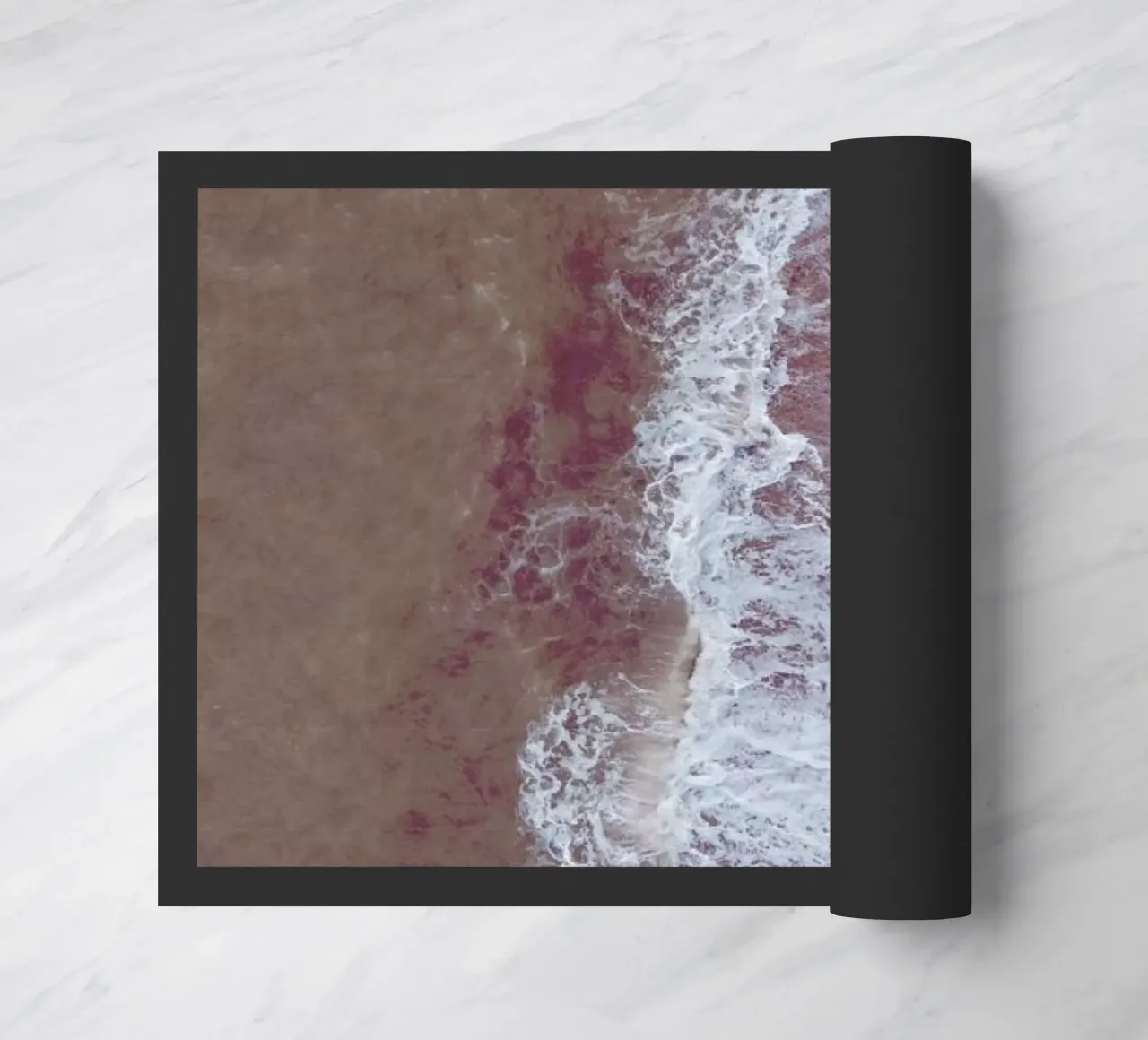 Blush Beach deurmat van Studio Nahili