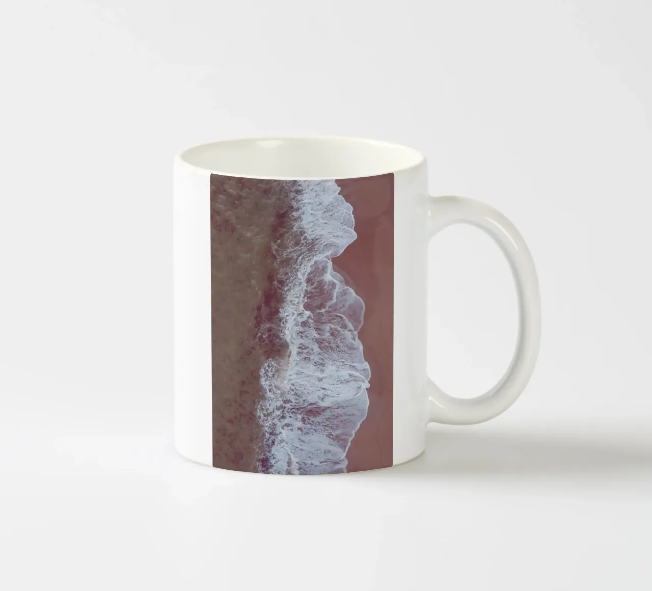 Blush Beach ceramic mug by Studio Nahili