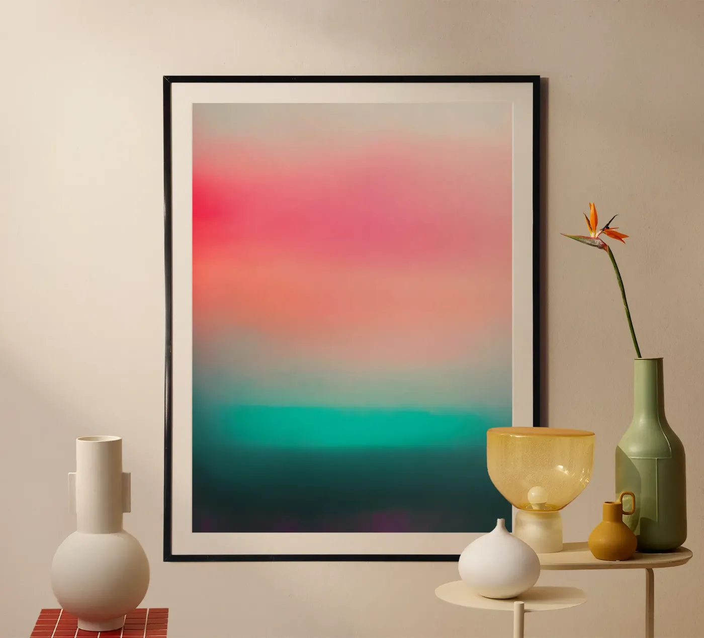 Abstract colors poster by Little Things