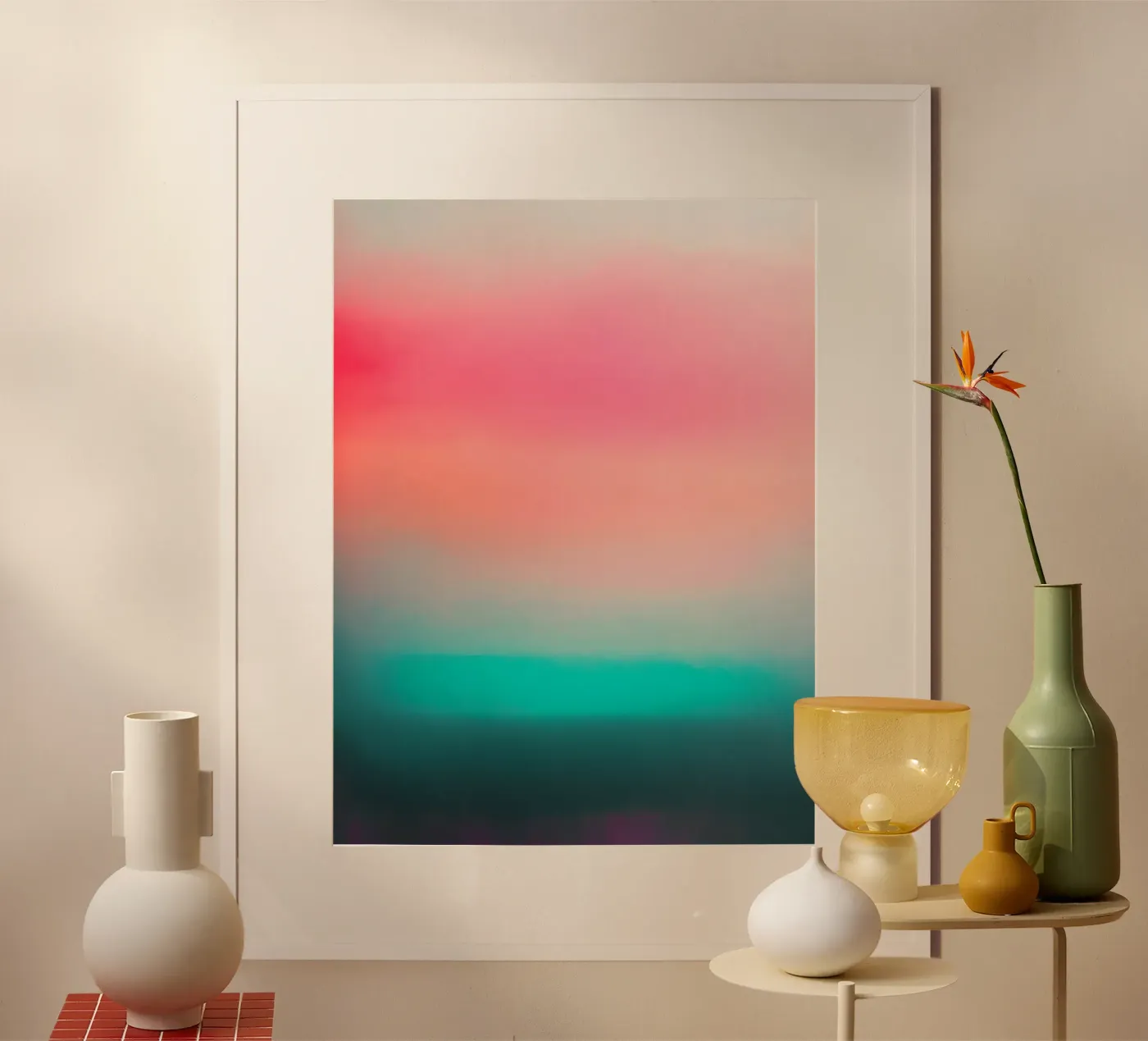 Abstract colors poster by Little Things