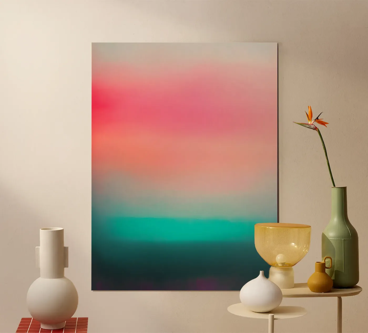 Abstract colors poster by Little Things