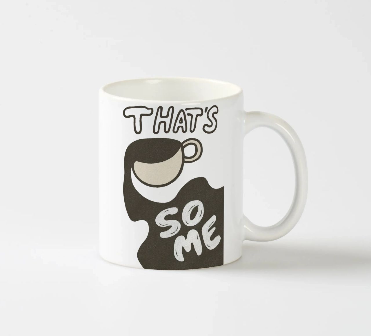 Pour Personality Here tazza in ceramica da QuooodZ by MooodzArt