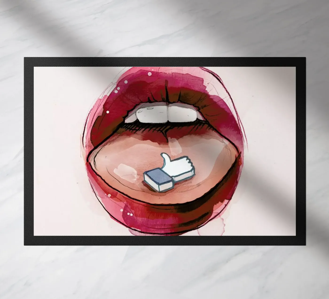 Likes Fußmatte von Ina Stanimirova