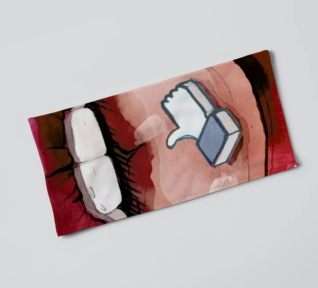 Likes towel by Ina Stanimirova