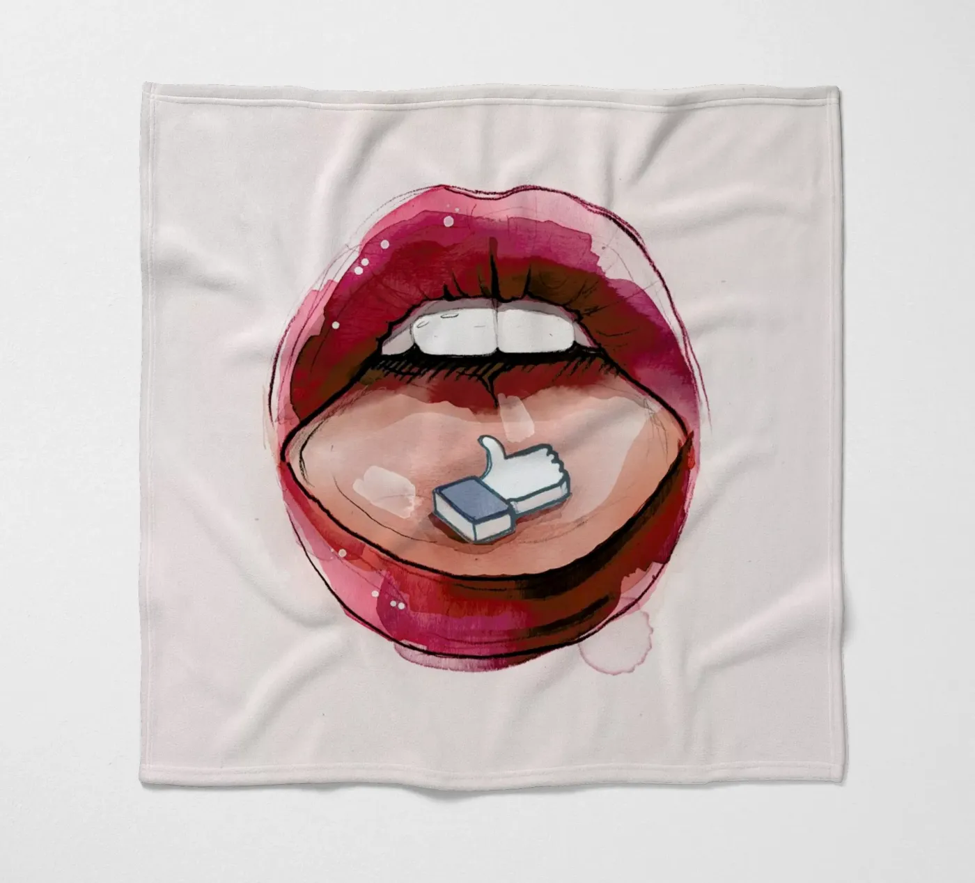 Likes Fleecedecke von Ina Stanimirova