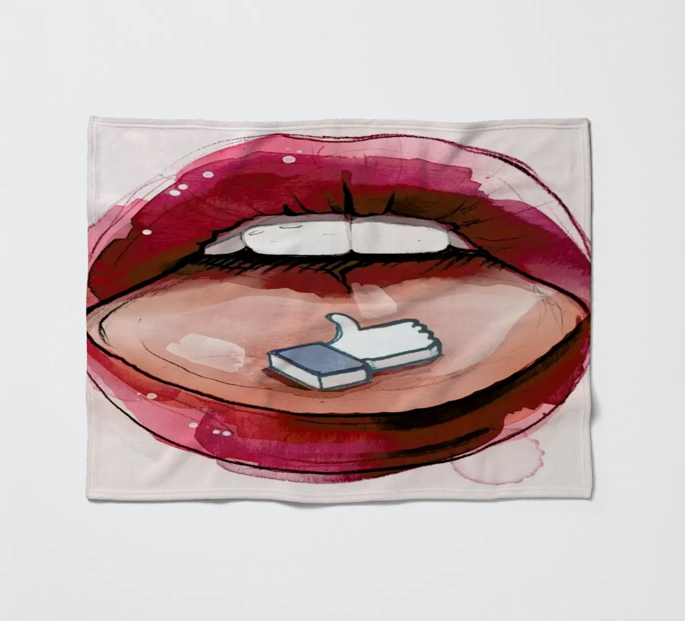 Likes Fleecedecke von Ina Stanimirova