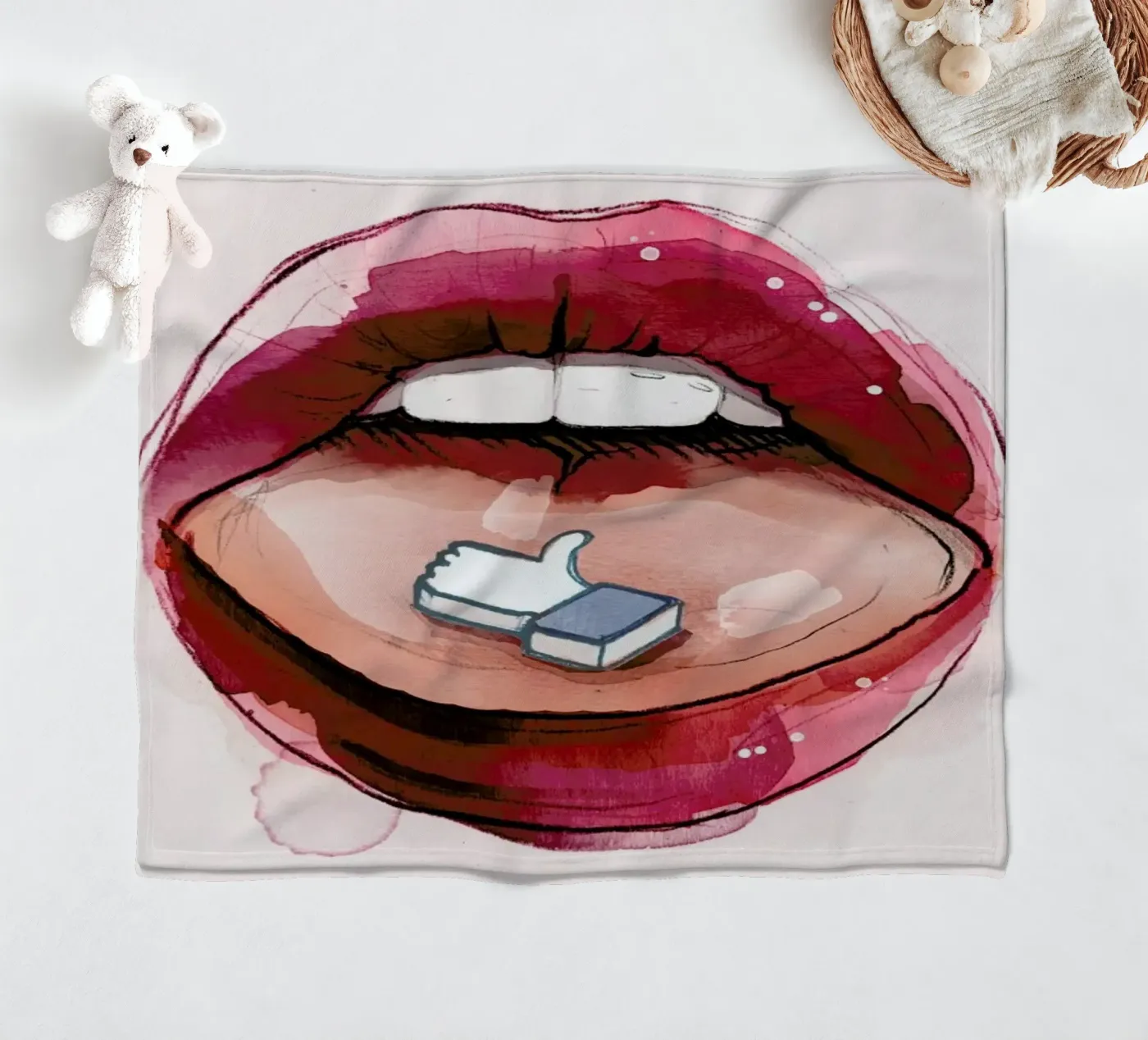 Likes Fleecedecke von Ina Stanimirova
