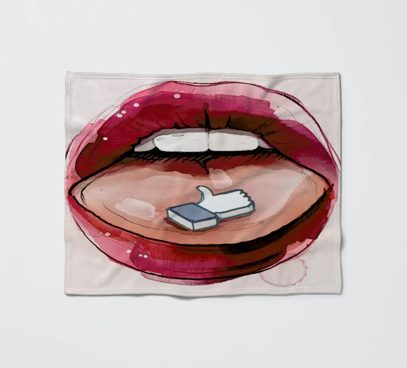 Likes Fleecedecke von Ina Stanimirova