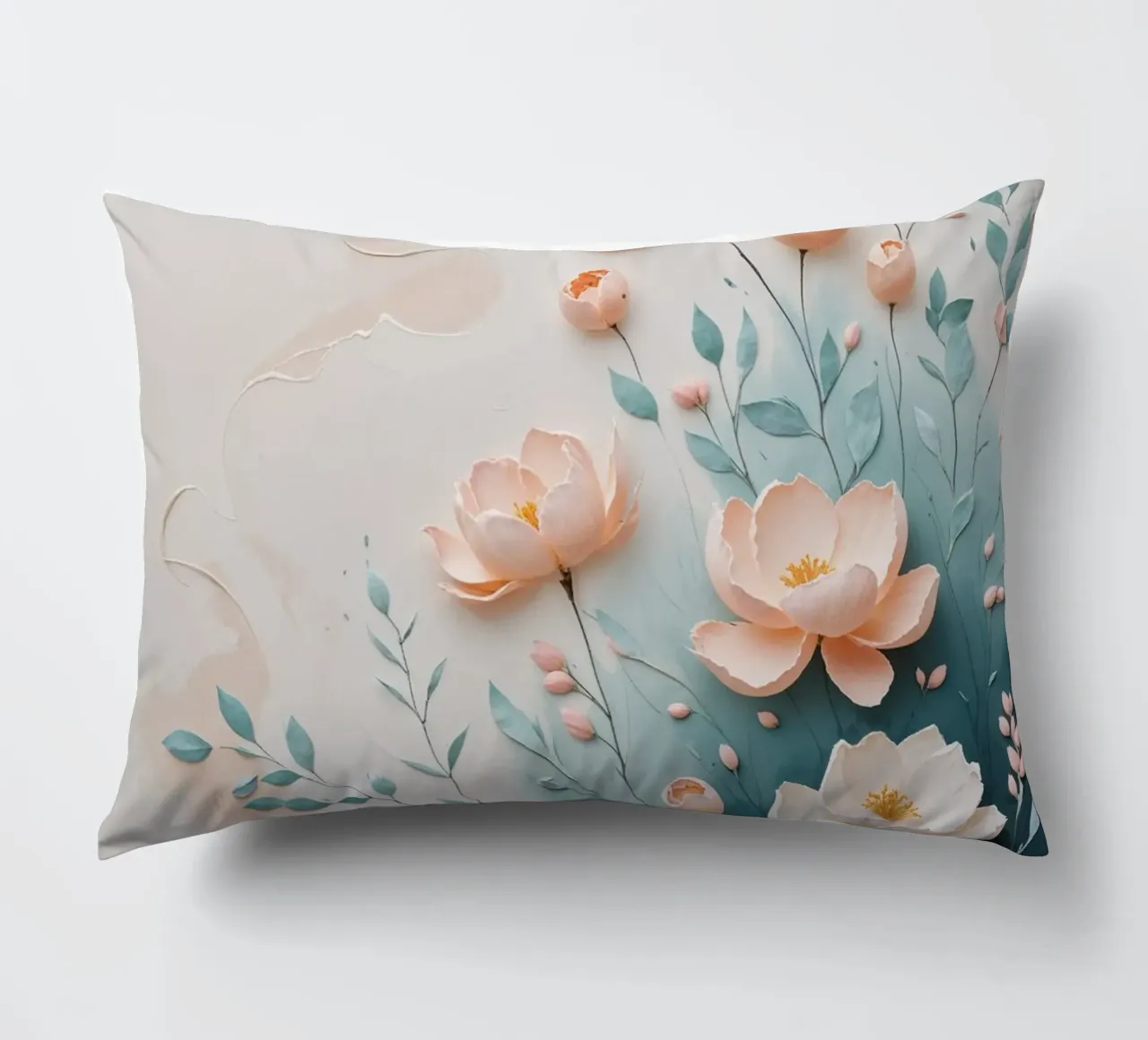Abstract Forest – Ruhe in Form und Fläche coussin de AlbertKlee