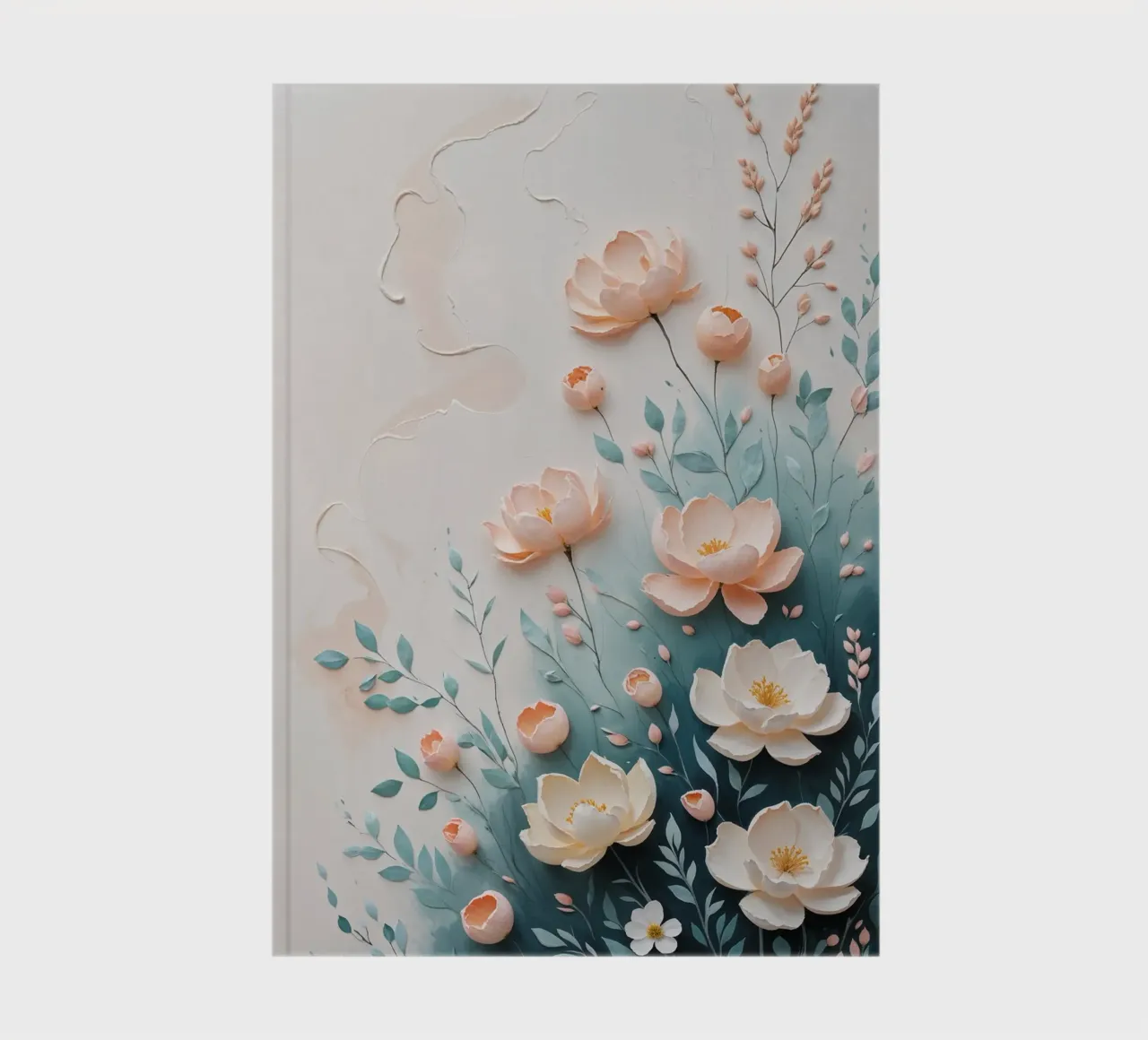 Abstract Forest – Ruhe in Form und Fläche notebook by AlbertKlee