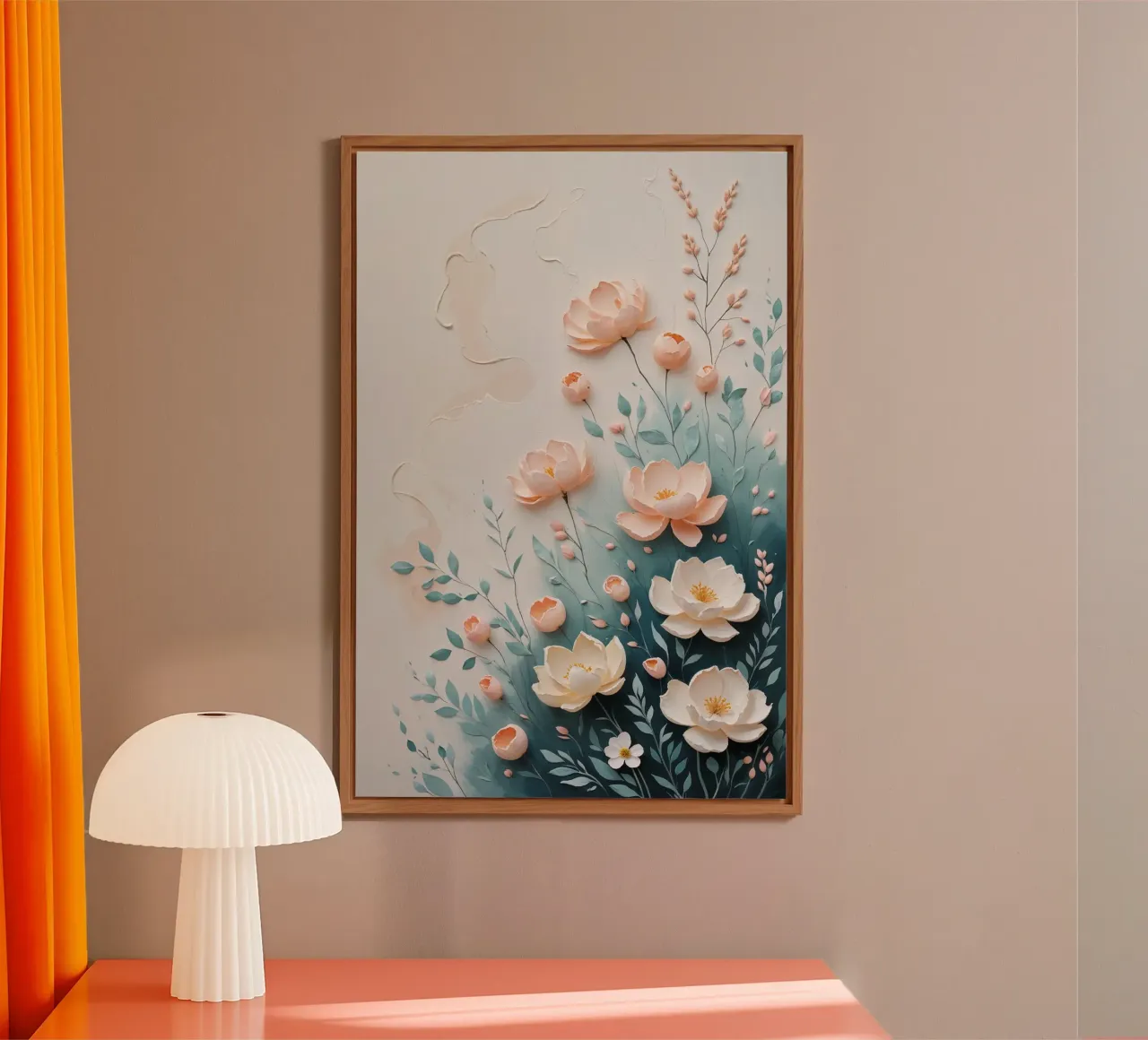 Abstract Forest – Ruhe in Form und Fläche alluminio dibond da AlbertKlee