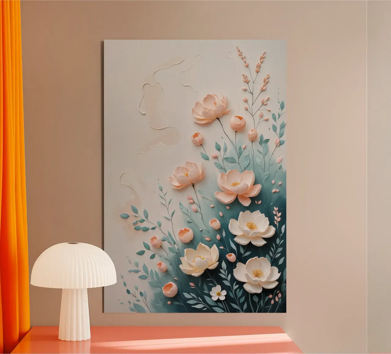 Abstract Forest – Ruhe in Form und Fläche alluminio dibond da AlbertKlee