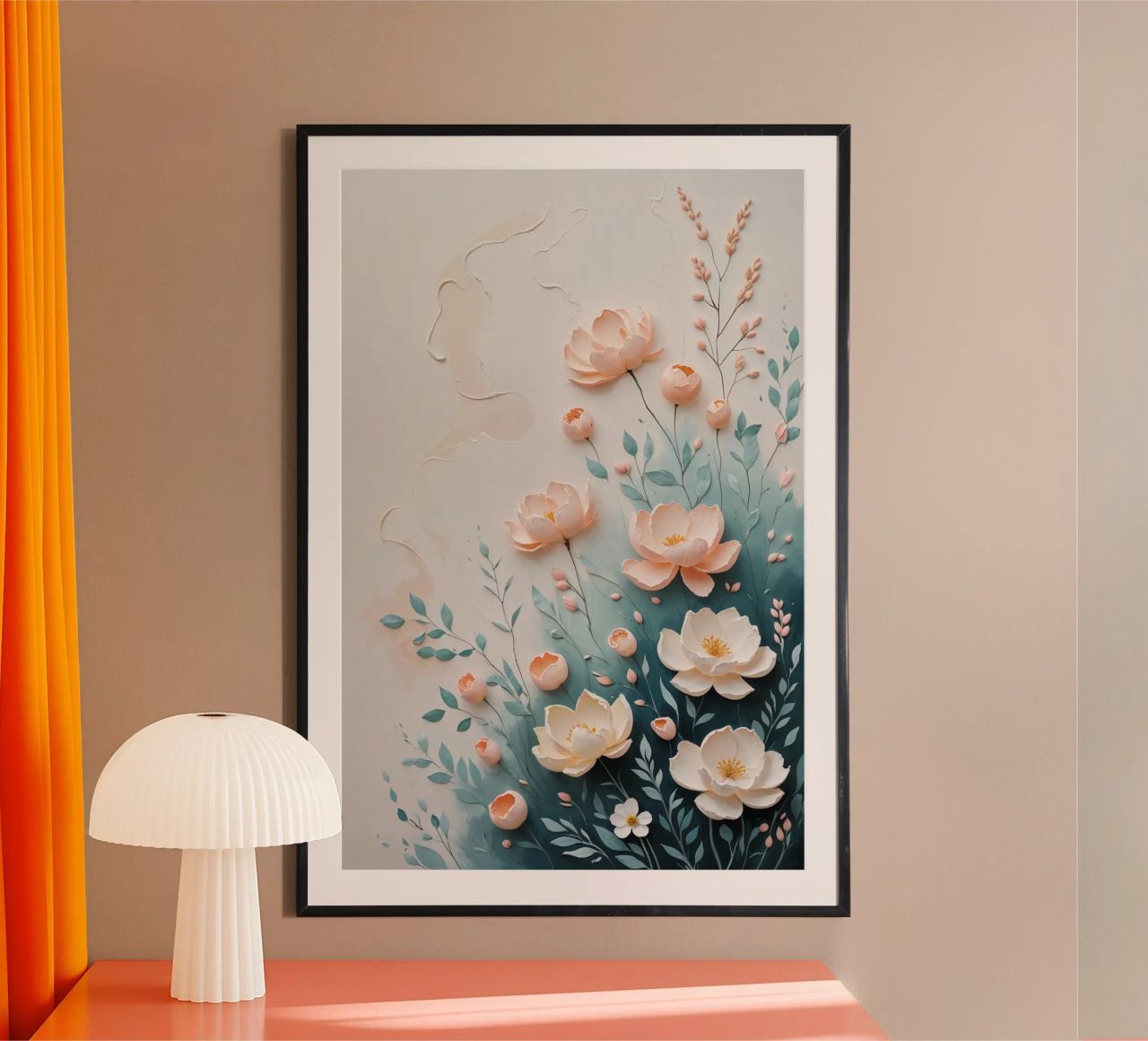 Abstract Forest – Ruhe in Form und Fläche poster de AlbertKlee