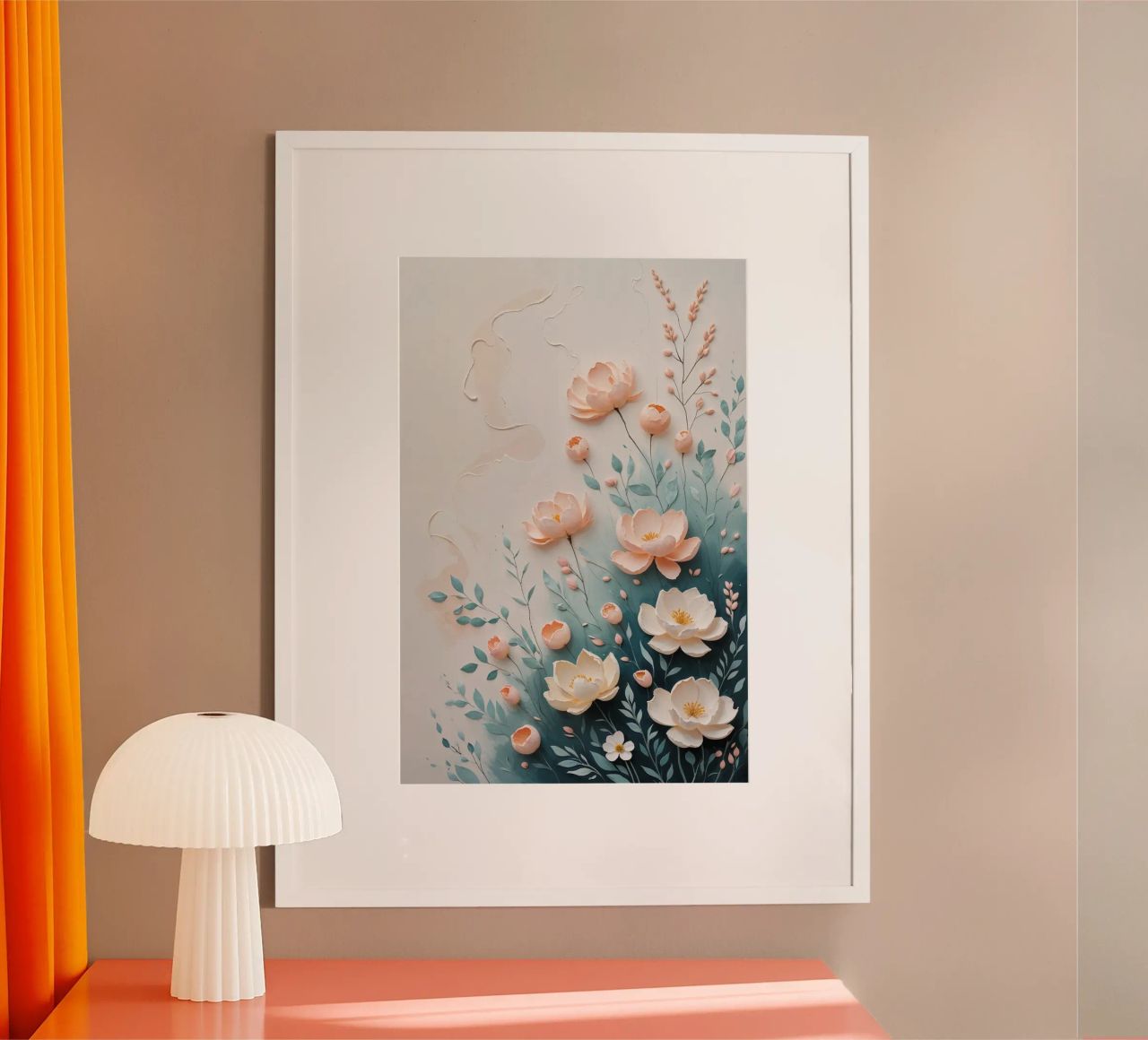 Abstract Forest – Ruhe in Form und Fläche poster de AlbertKlee