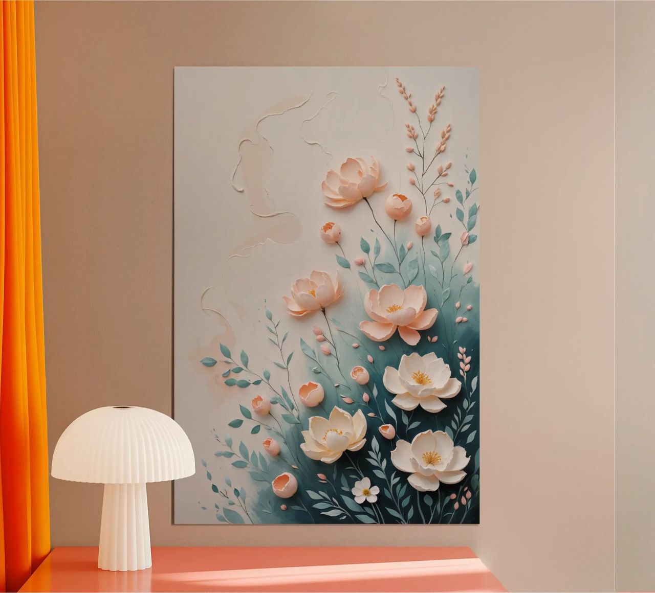 Abstract Forest – Ruhe in Form und Fläche poster de AlbertKlee