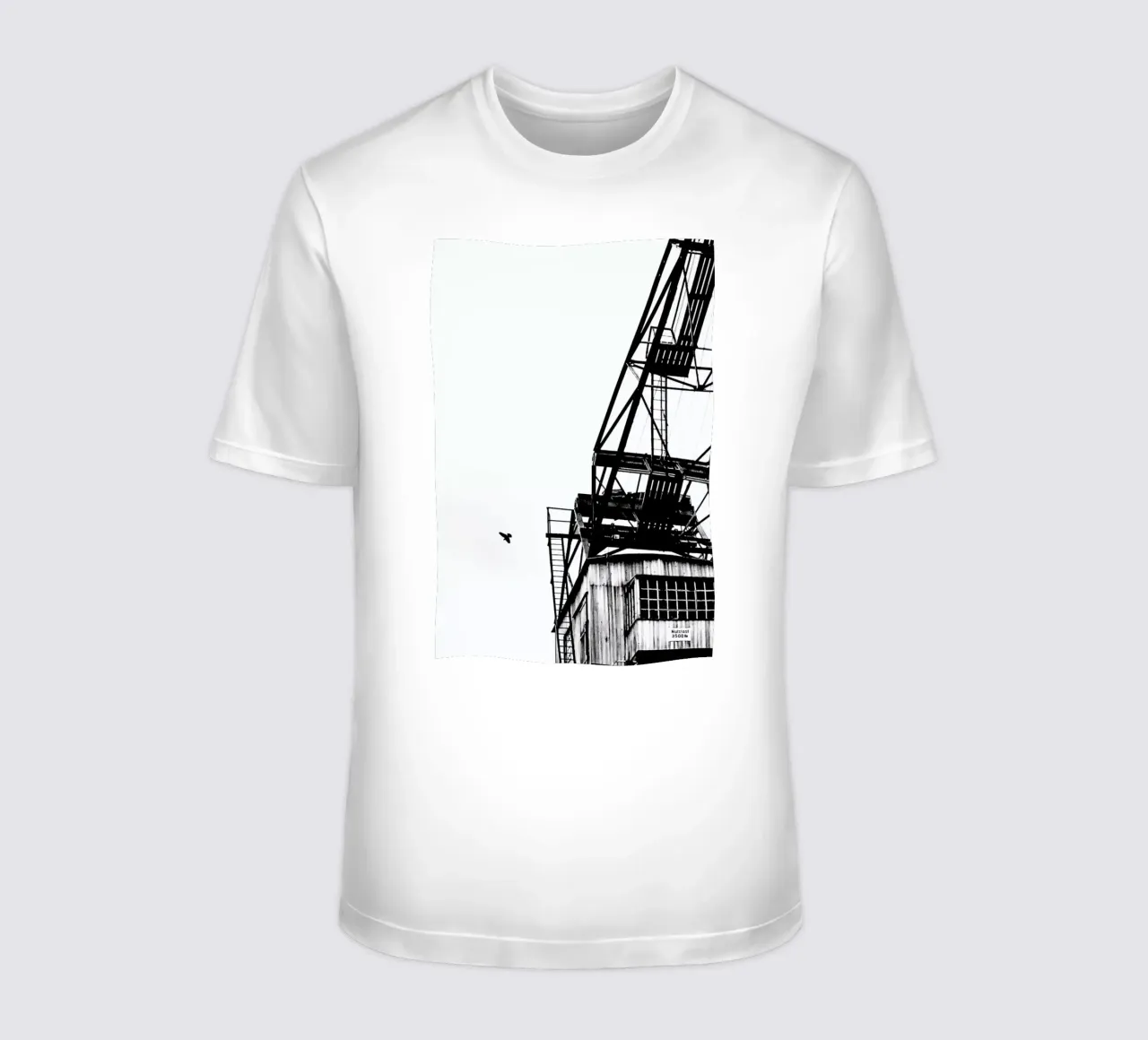 Epic Crane t-shirt da Babett Schultze