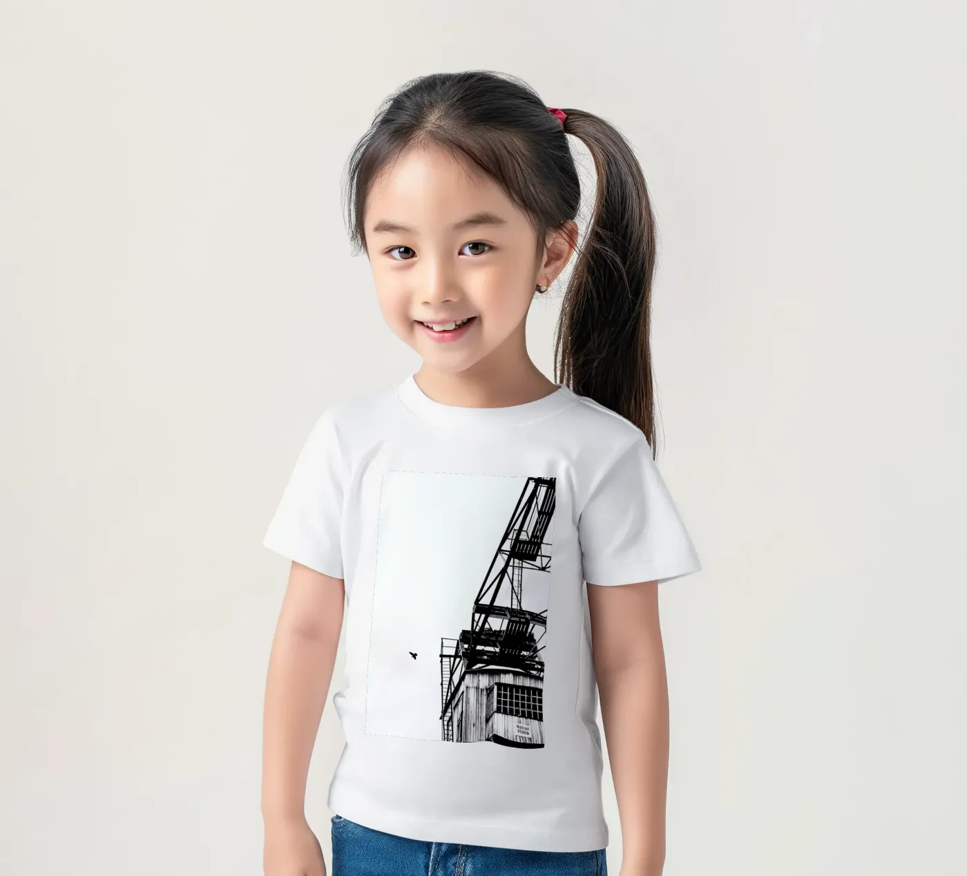 Epic Crane t-shirt bambini da Babett Schultze