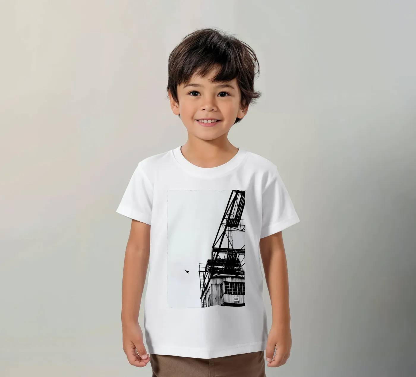 Epic Crane t-shirt bambini da Babett Schultze