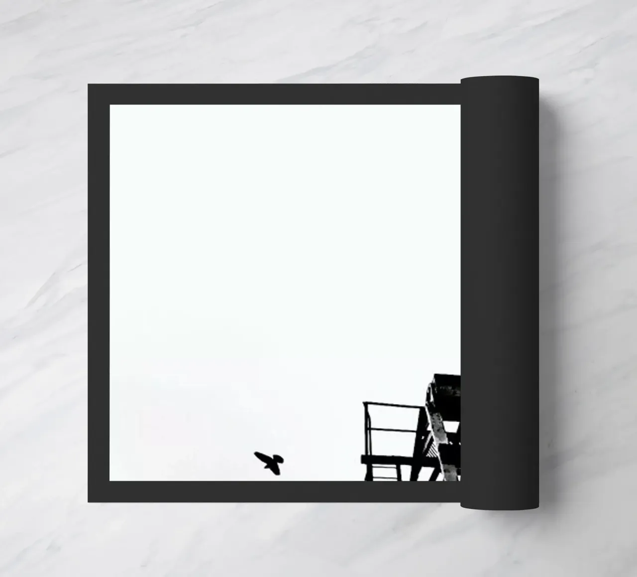 Epic Crane Fußmatte von Babett Schultze