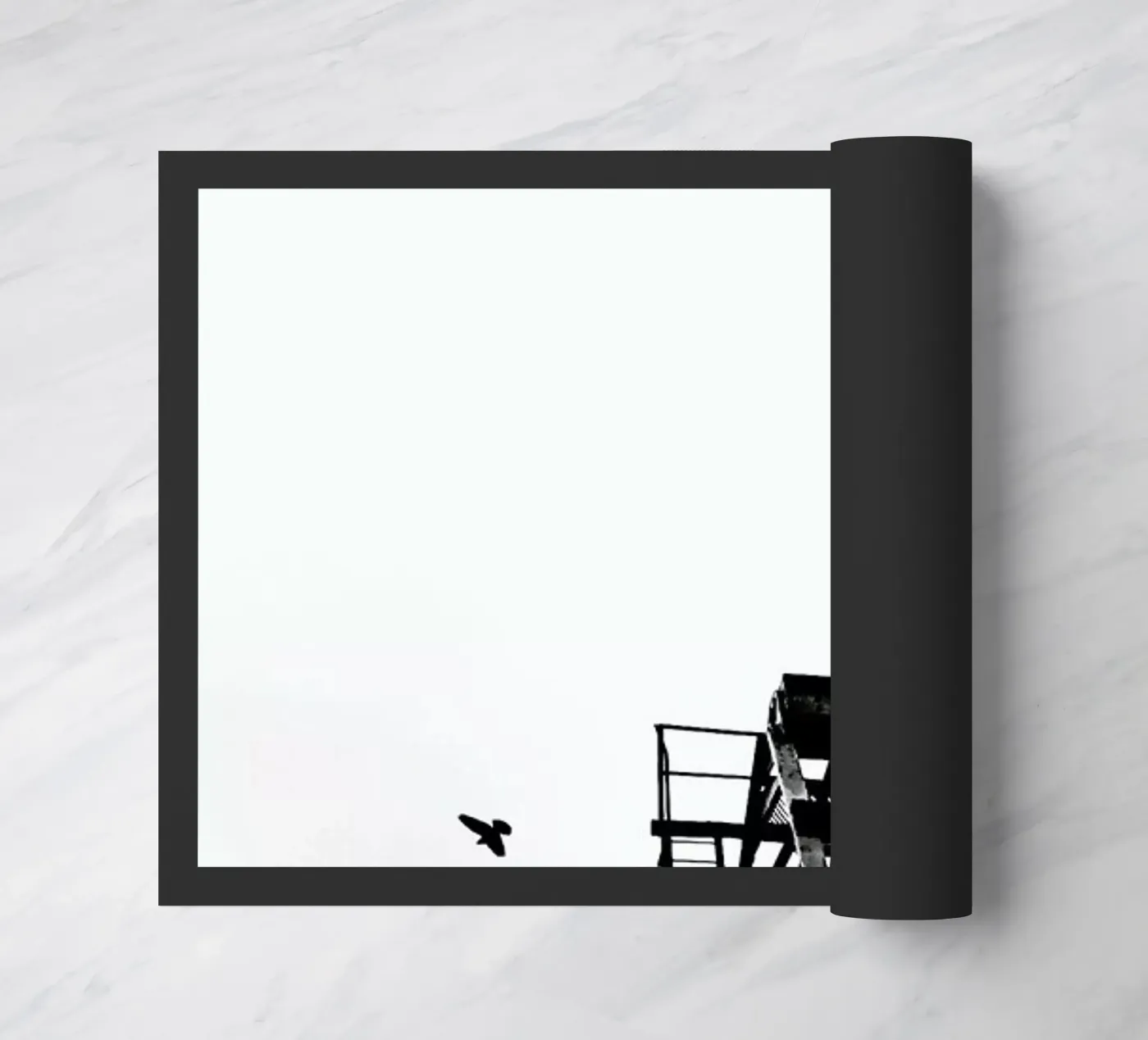 Epic Crane deurmat van Babett Schultze