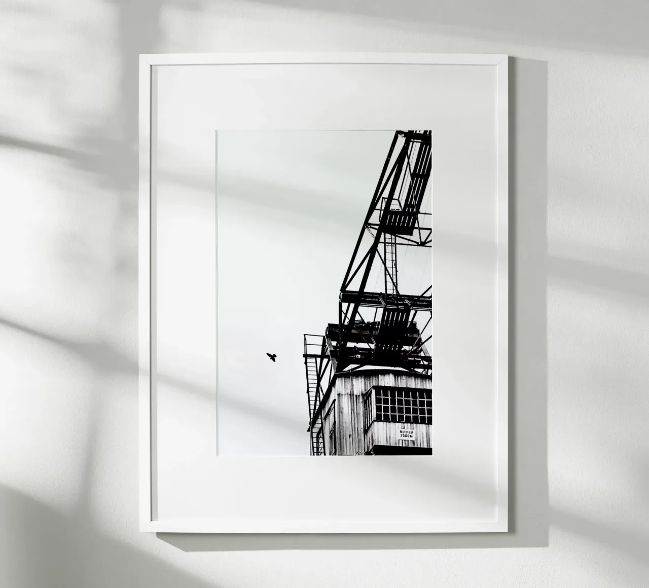 Epic Crane poster da Babett Schultze
