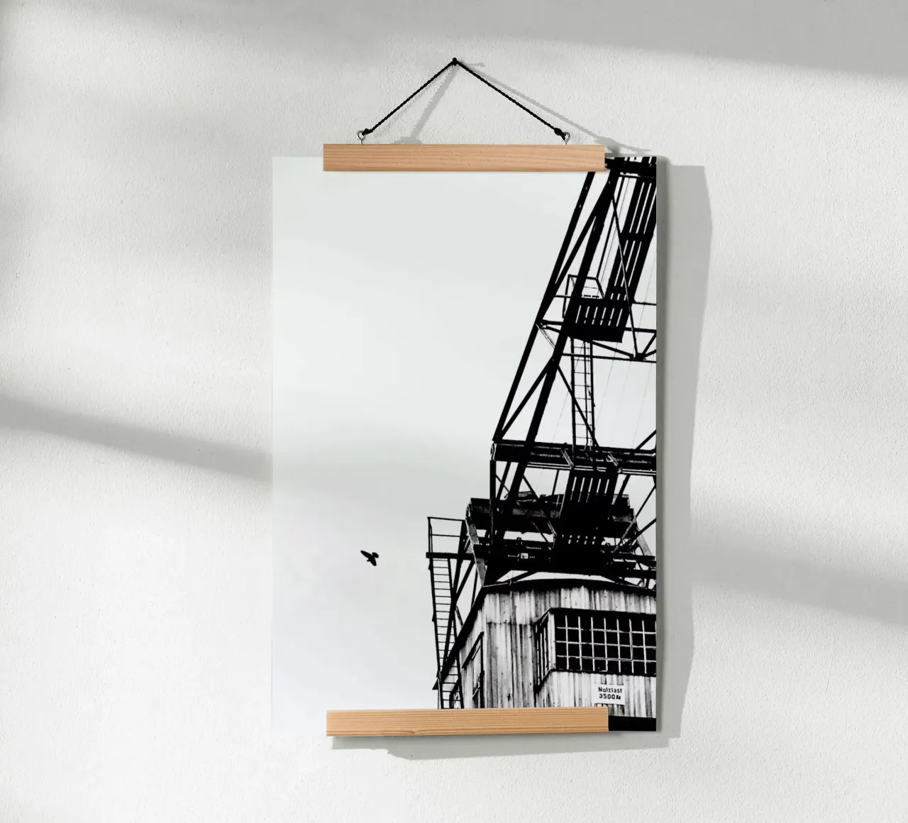 Epic Crane poster da Babett Schultze