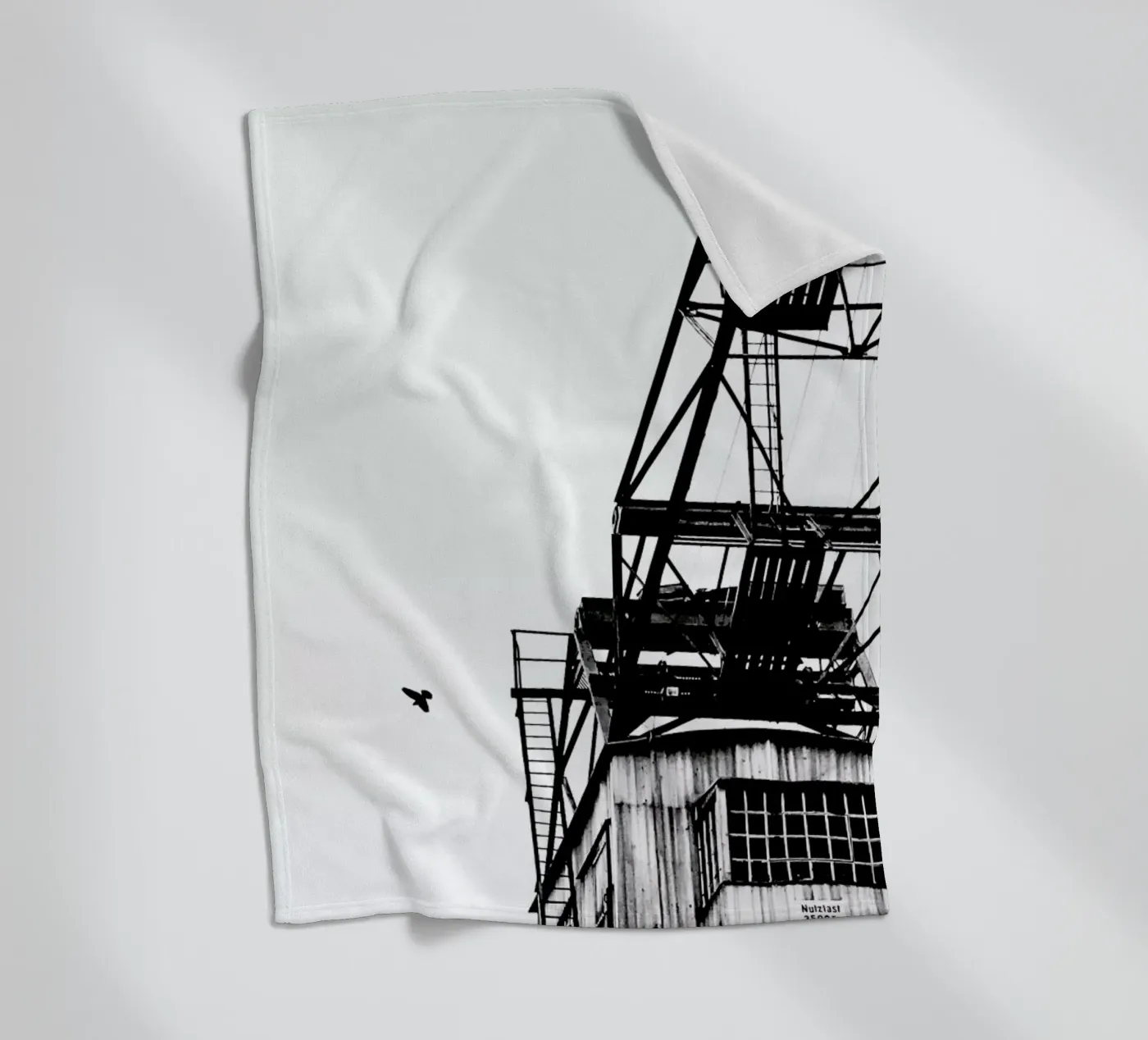 Epic Crane Fleecedecke von Babett Schultze