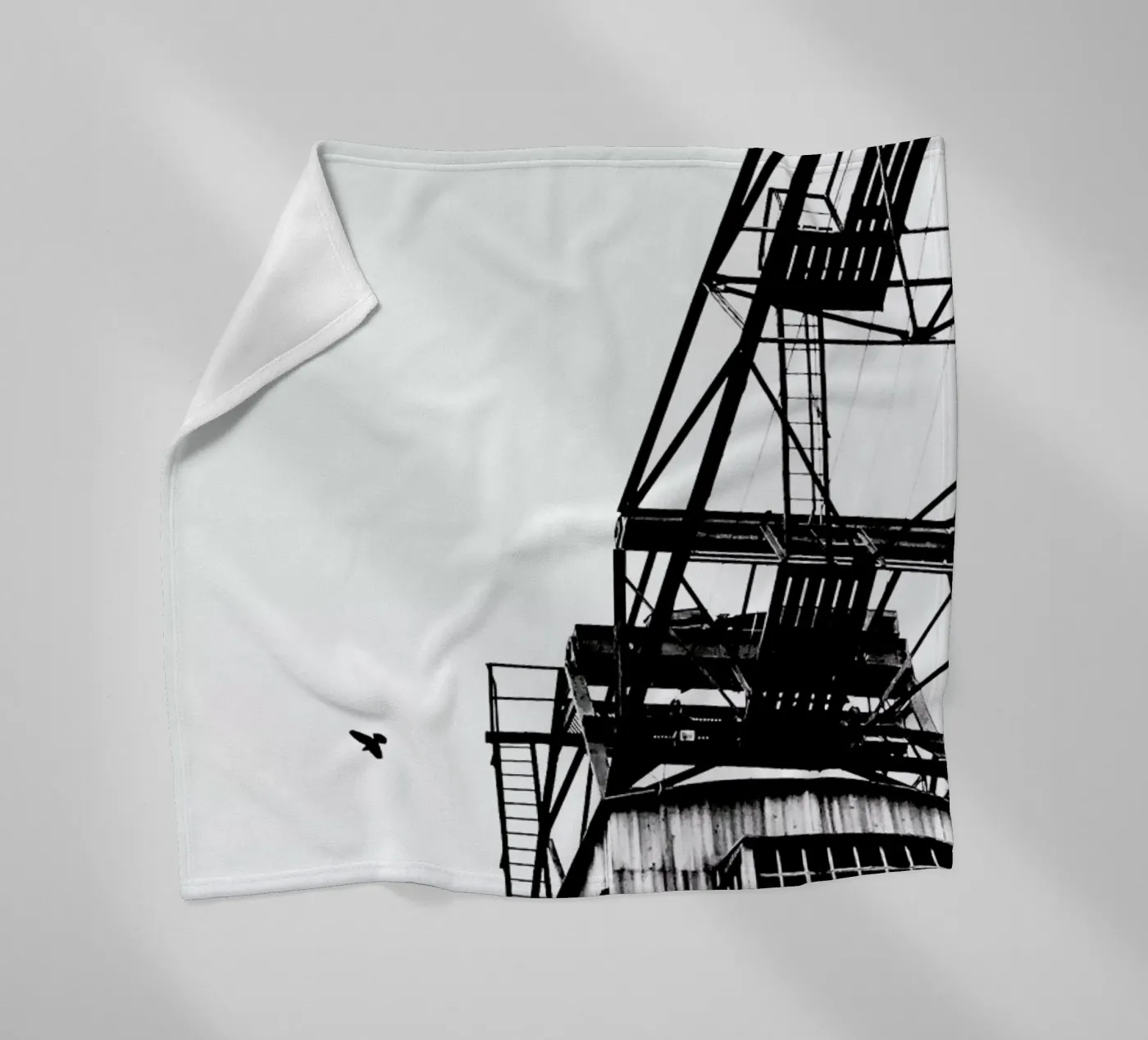 Epic Crane Fleecedecke von Babett Schultze
