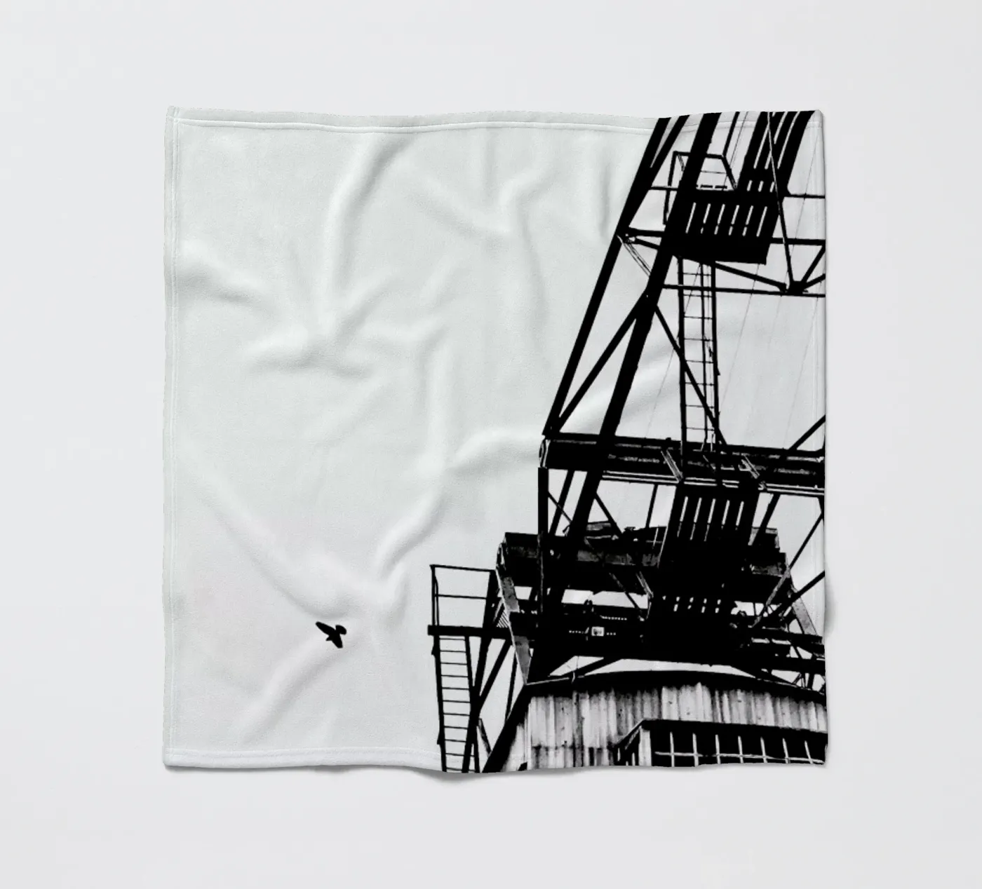 Epic Crane Fleecedecke von Babett Schultze