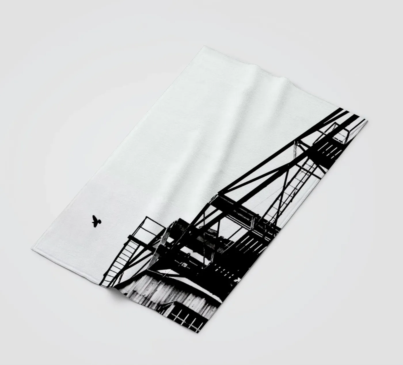 Epic Crane Fleecedecke von Babett Schultze