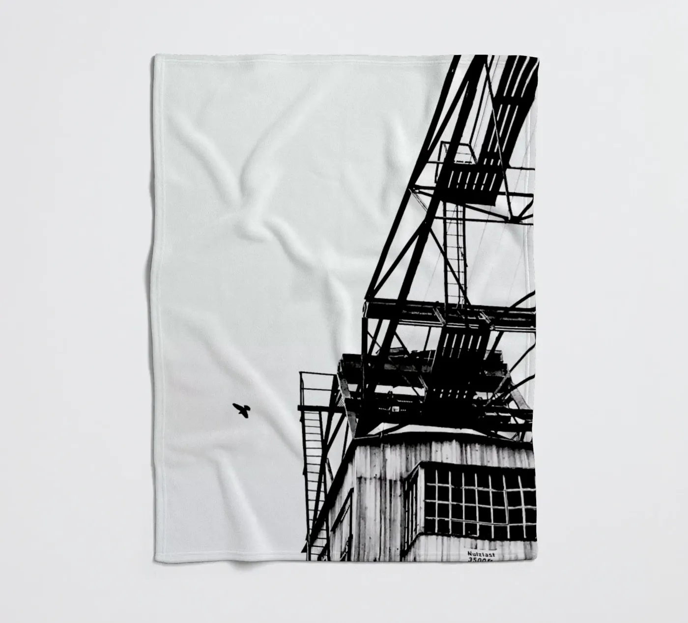Epic Crane Fleecedecke von Babett Schultze