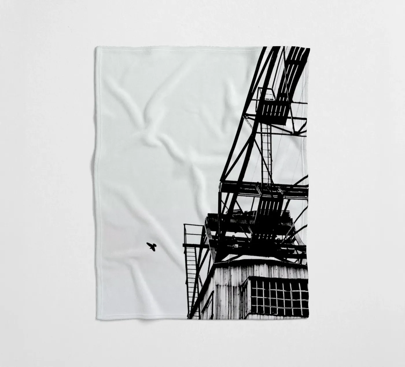 Epic Crane Fleecedecke von Babett Schultze
